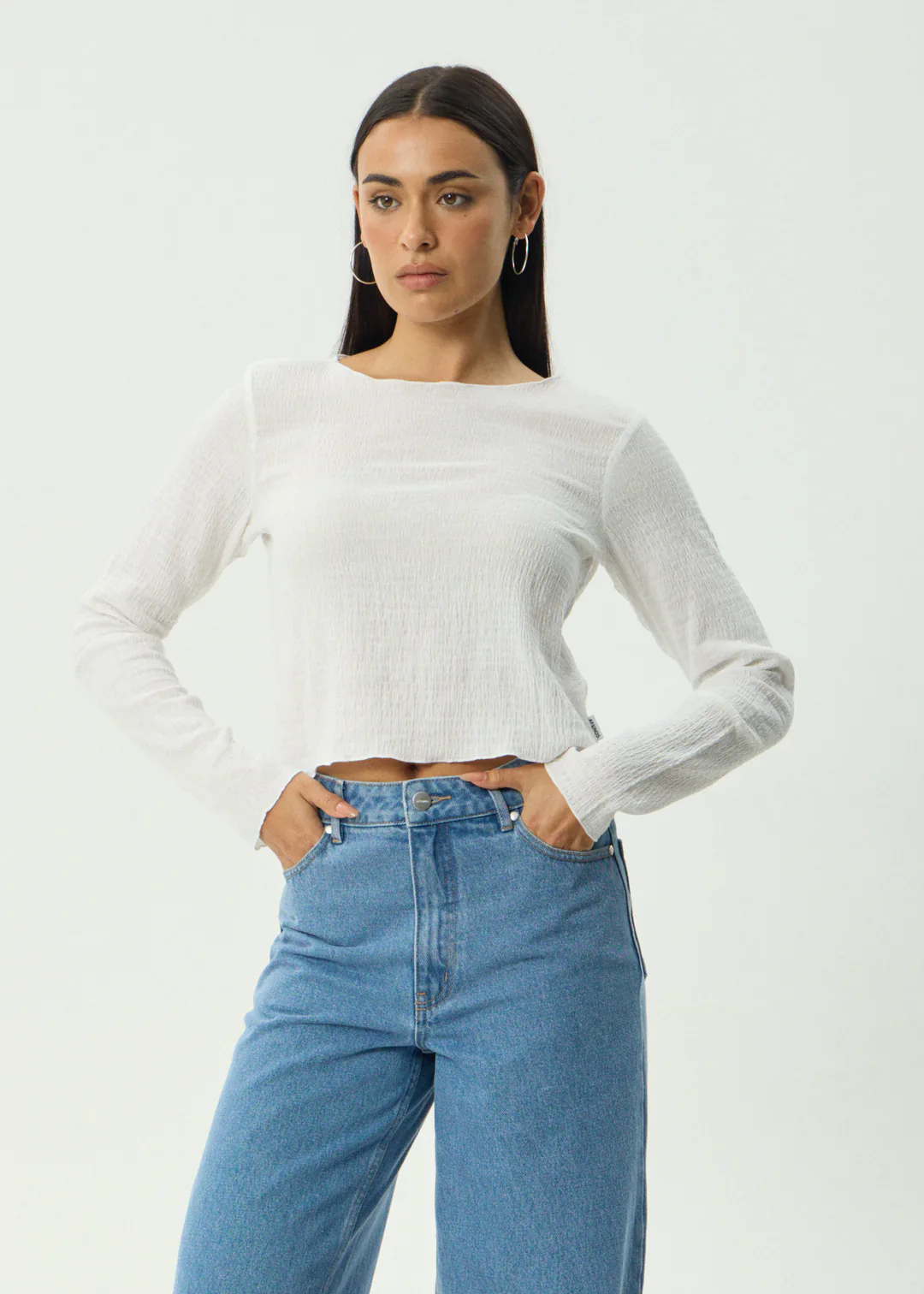 W FOCUS LONG SLEEVE TOP - Image 2