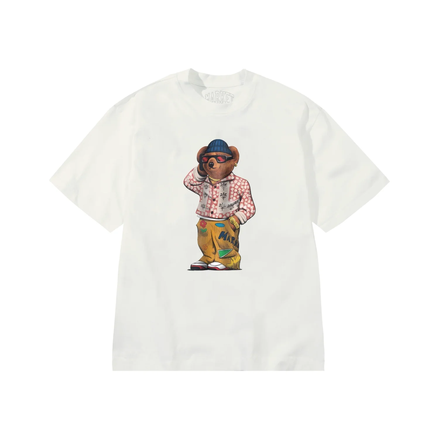 FOLK FITTED BEAR T-SHIRT
