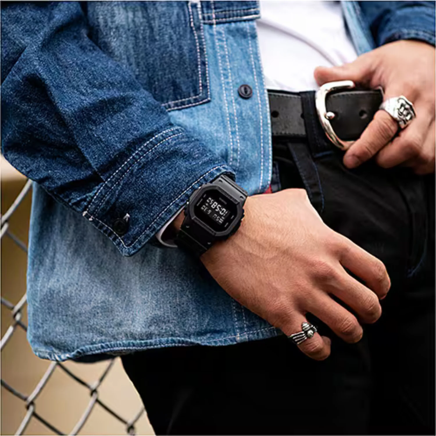 G-SHOCK DW-5600BB-1 WATCH - Image 3