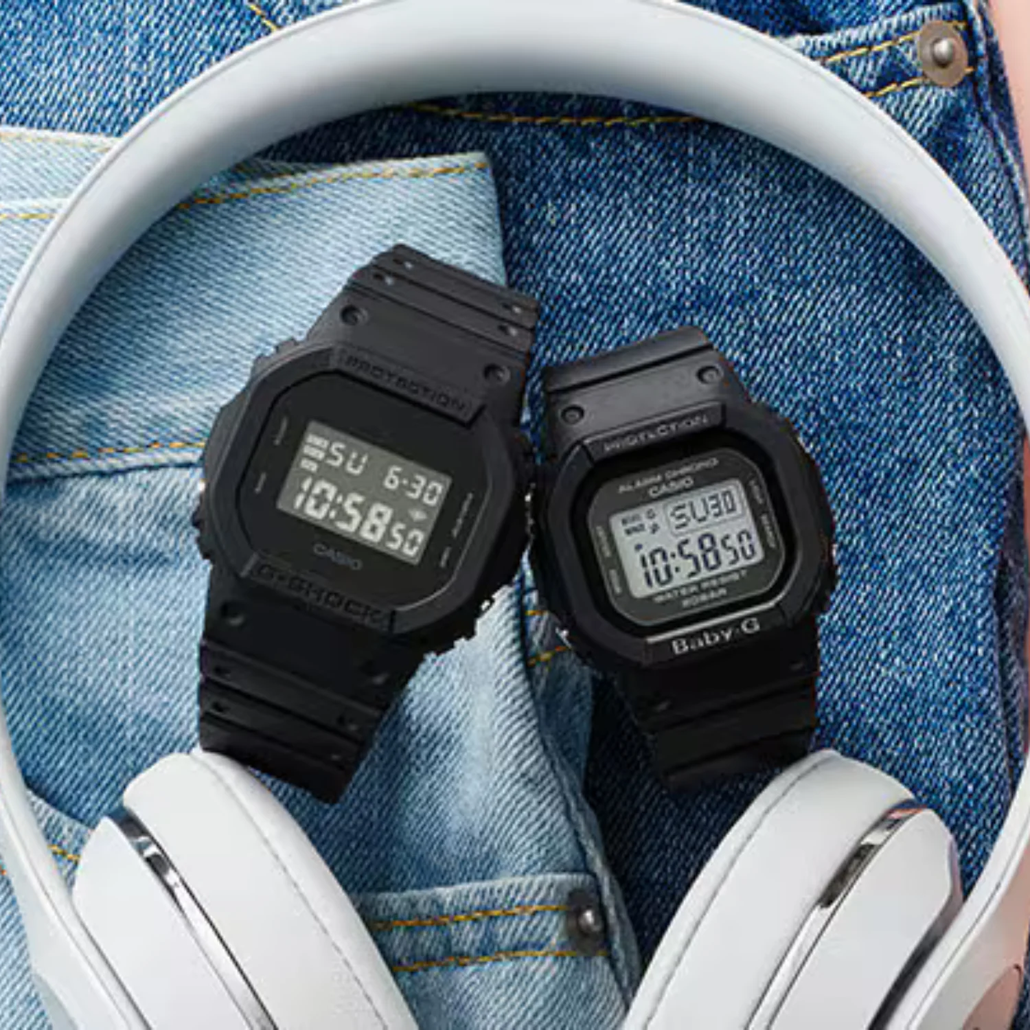 G-SHOCK DW-5600BB-1 WATCH - Image 4