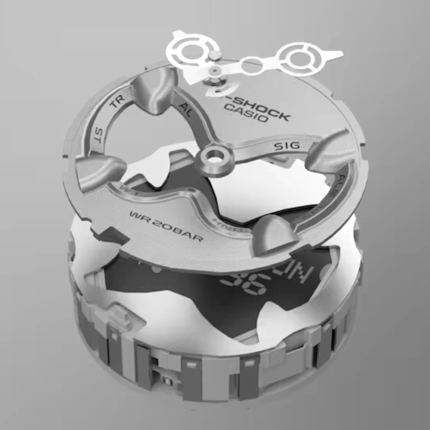 GA-V01A-8A ANALOG-DIGITAL WATCH - Image 8
