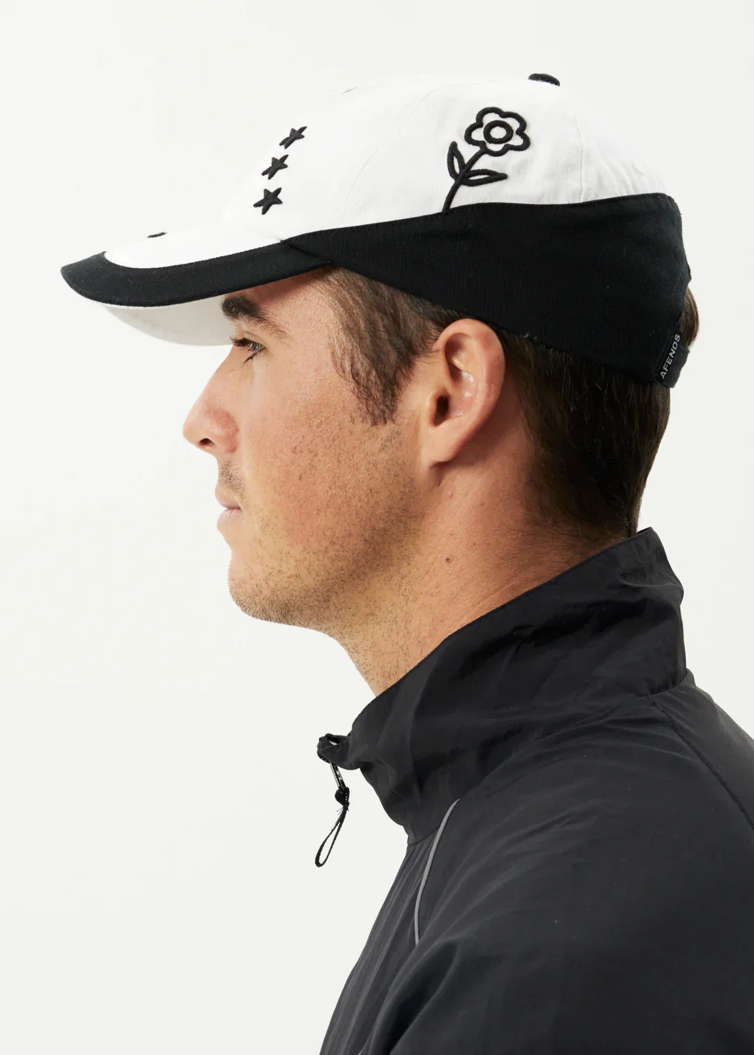 GAMES PANELLED CAP - WHITE/BLACK - Image 6