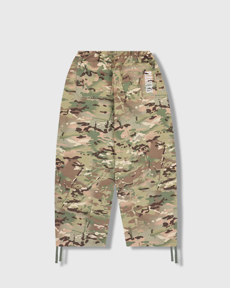 GEM CAMO WIDE PANTS - Image 6