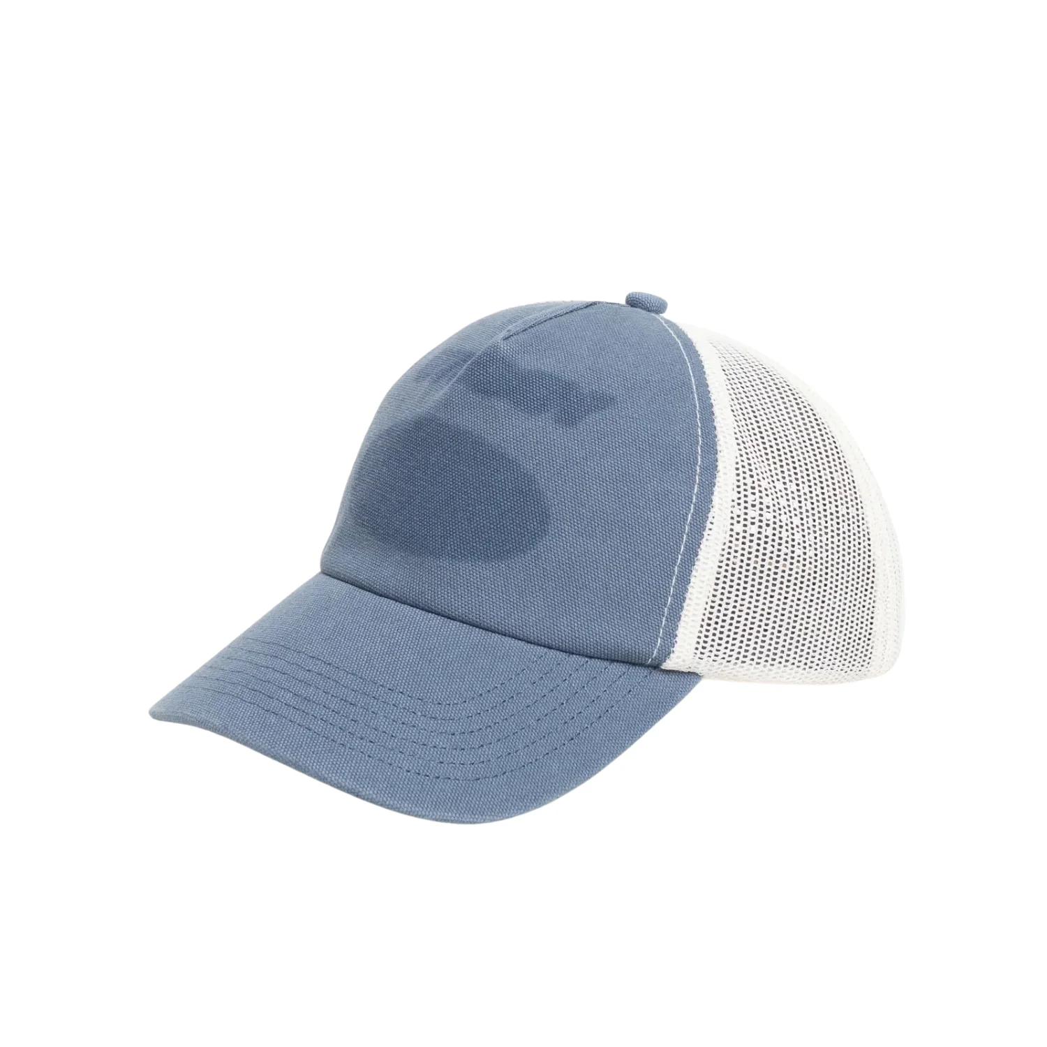 GHOST LOGO TRUCKER HAT - BLUE - Image 2
