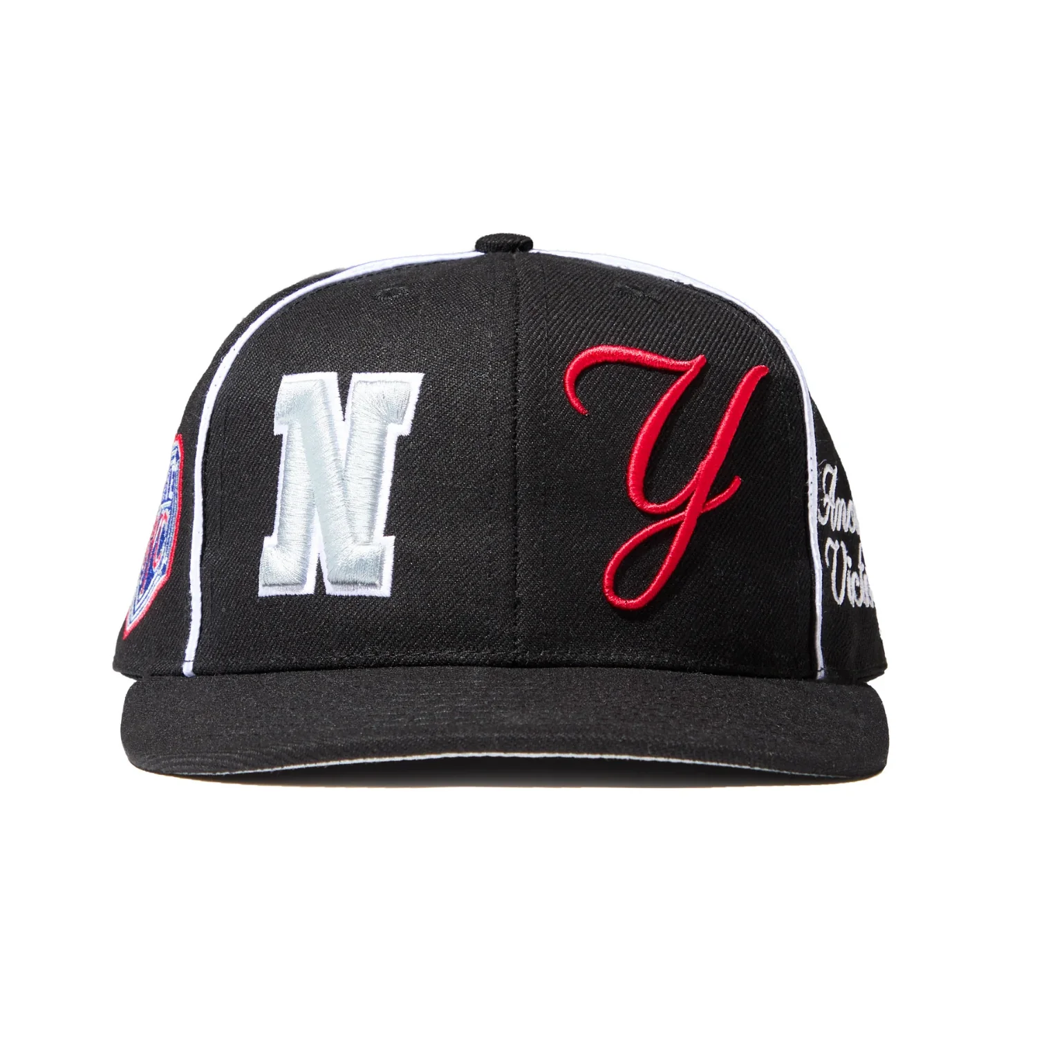 HEADCRACK CHAMPS FITTED CAP - BLACK