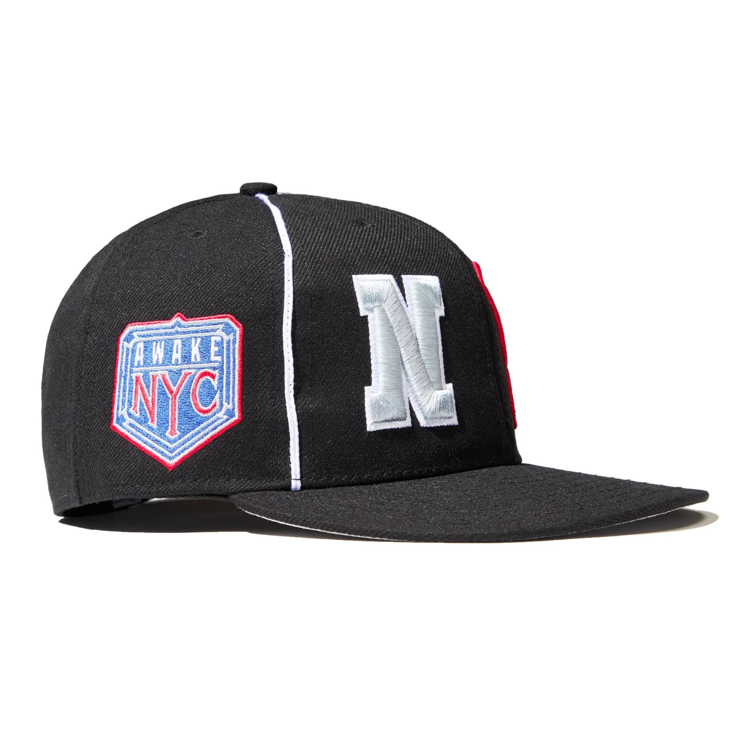 HEADCRACK CHAMPS FITTED CAP - BLACK - Image 3