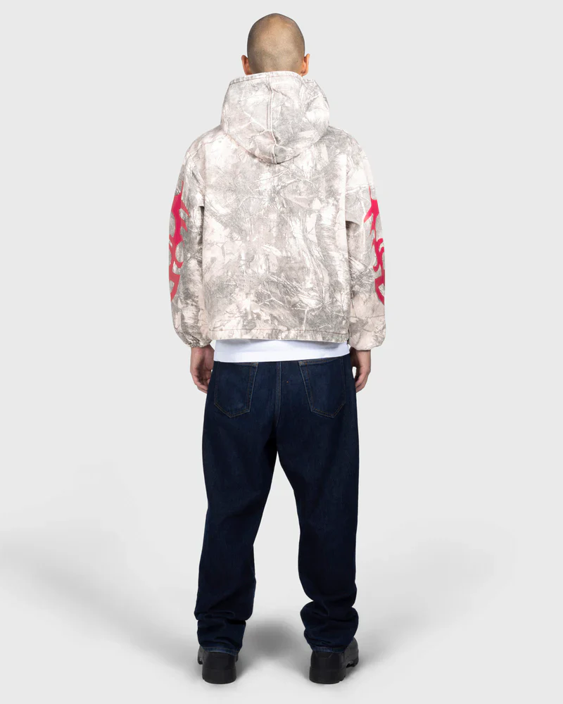 HUNT CANVAS PONCHO HOODIE - Image 6