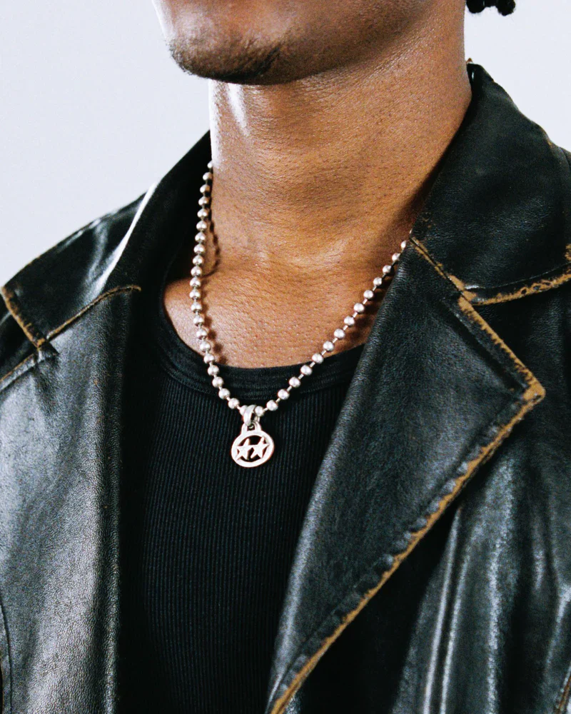 ICON BALL NECKLACE #1 - SILVER - Image 2