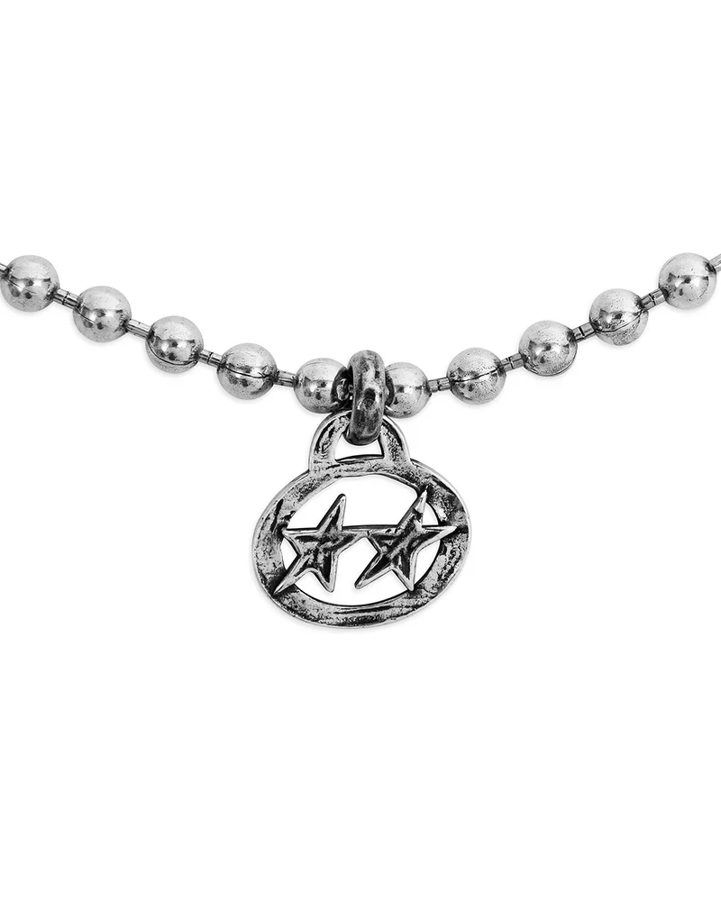 ICON BALL NECKLACE #1 - SILVER - Image 3