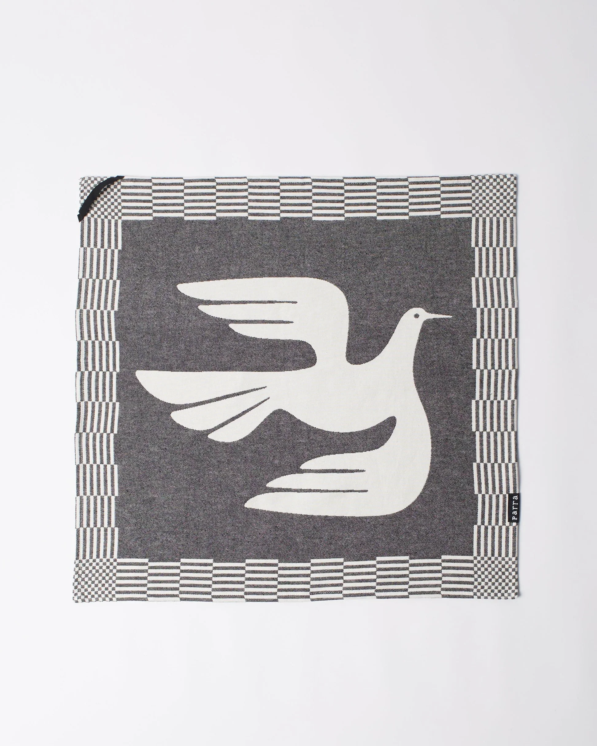 INFINITE KITCHEN BIRD TOWEL SET - BLACK - Image 2