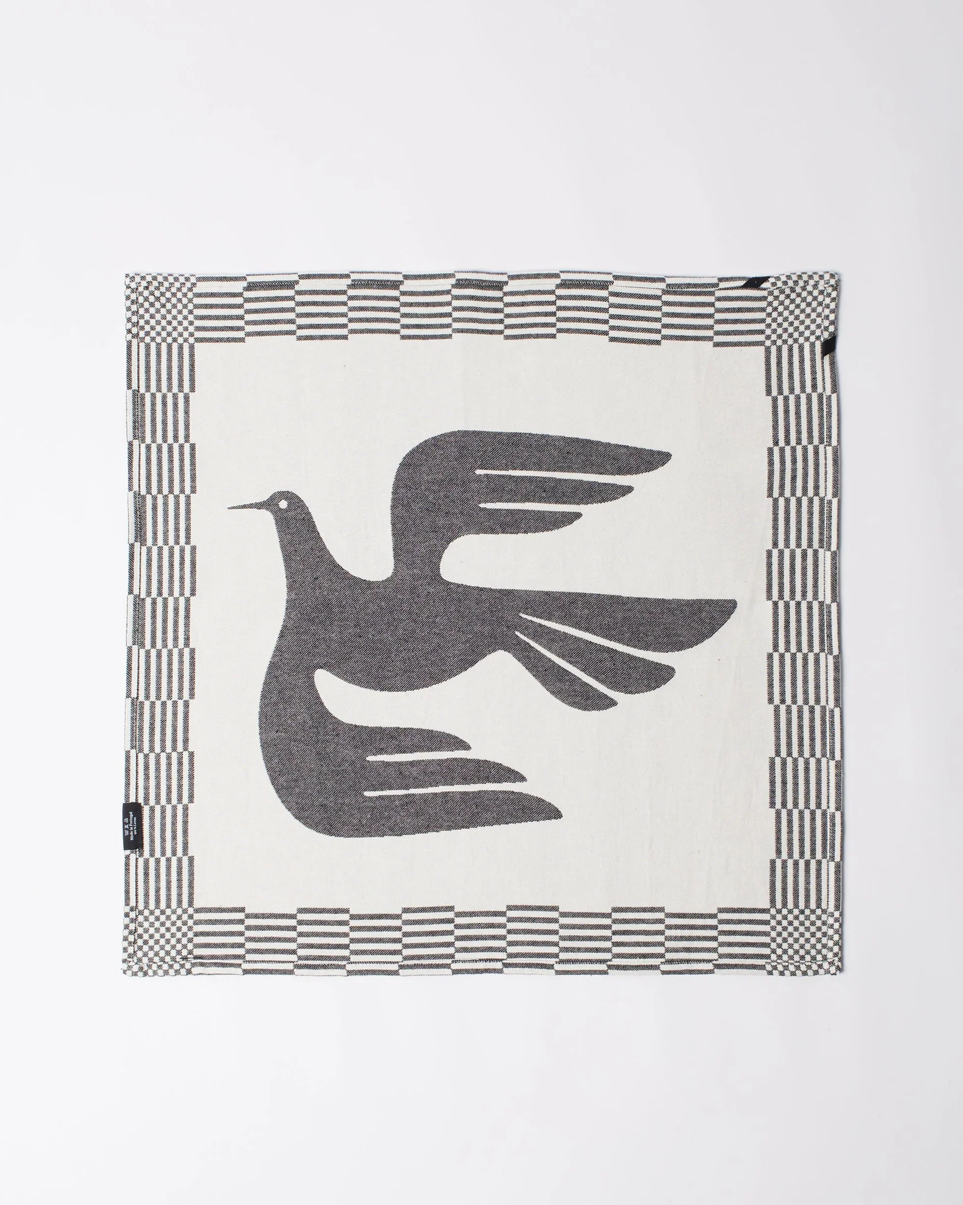 INFINITE KITCHEN BIRD TOWEL SET - BLACK - Image 3
