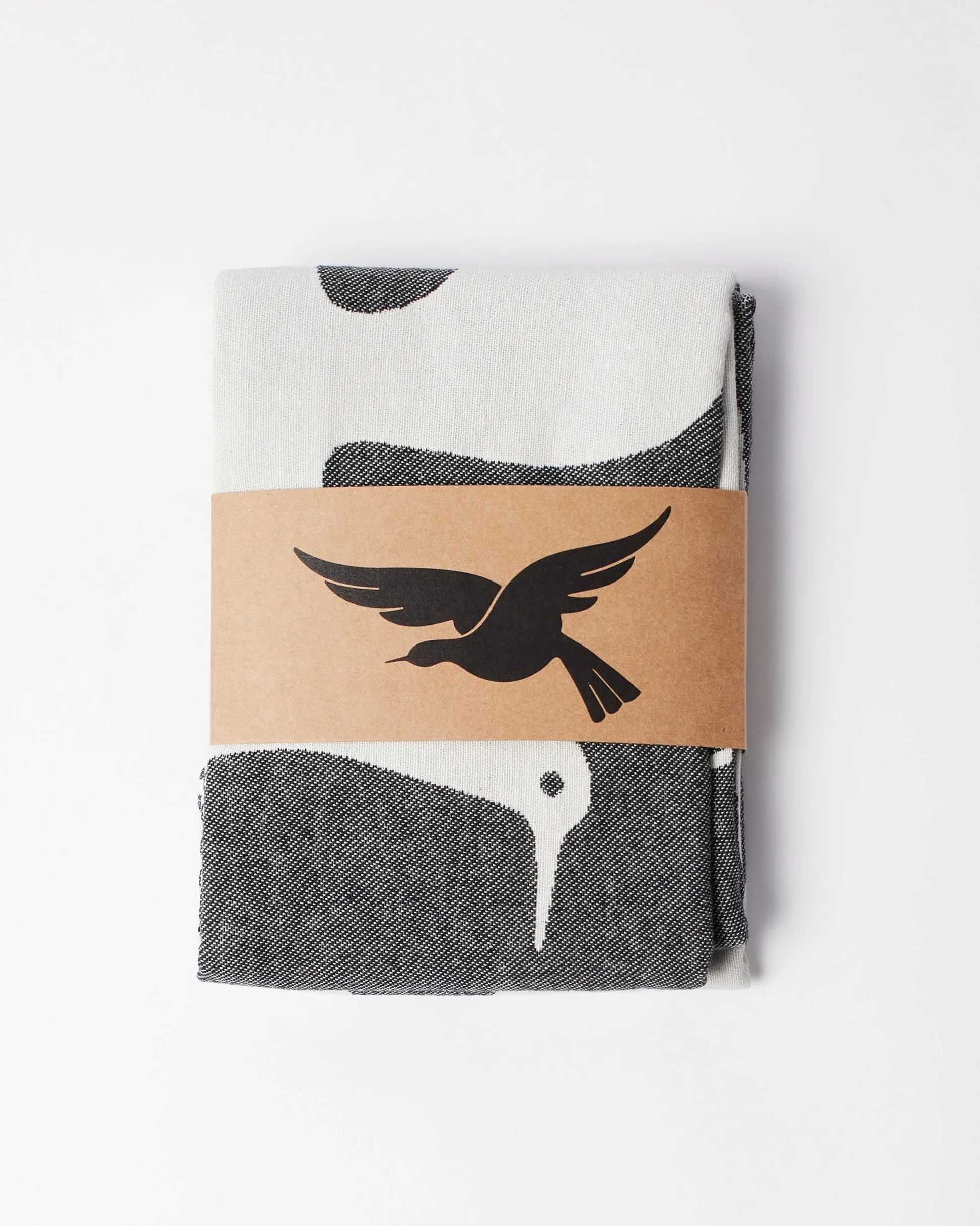 INFINITE KITCHEN BIRD TOWEL SET - BLACK - Image 9