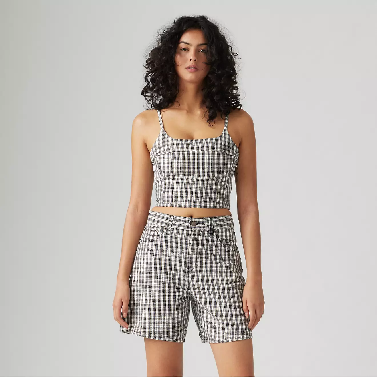W JADINE DENIM CAMI TANK - Image 3