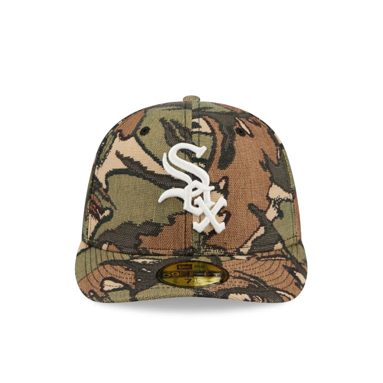 JACQUARD CAMO 59FIFTY PRE-CURVED CAP - CHICAGO WHITE SOX