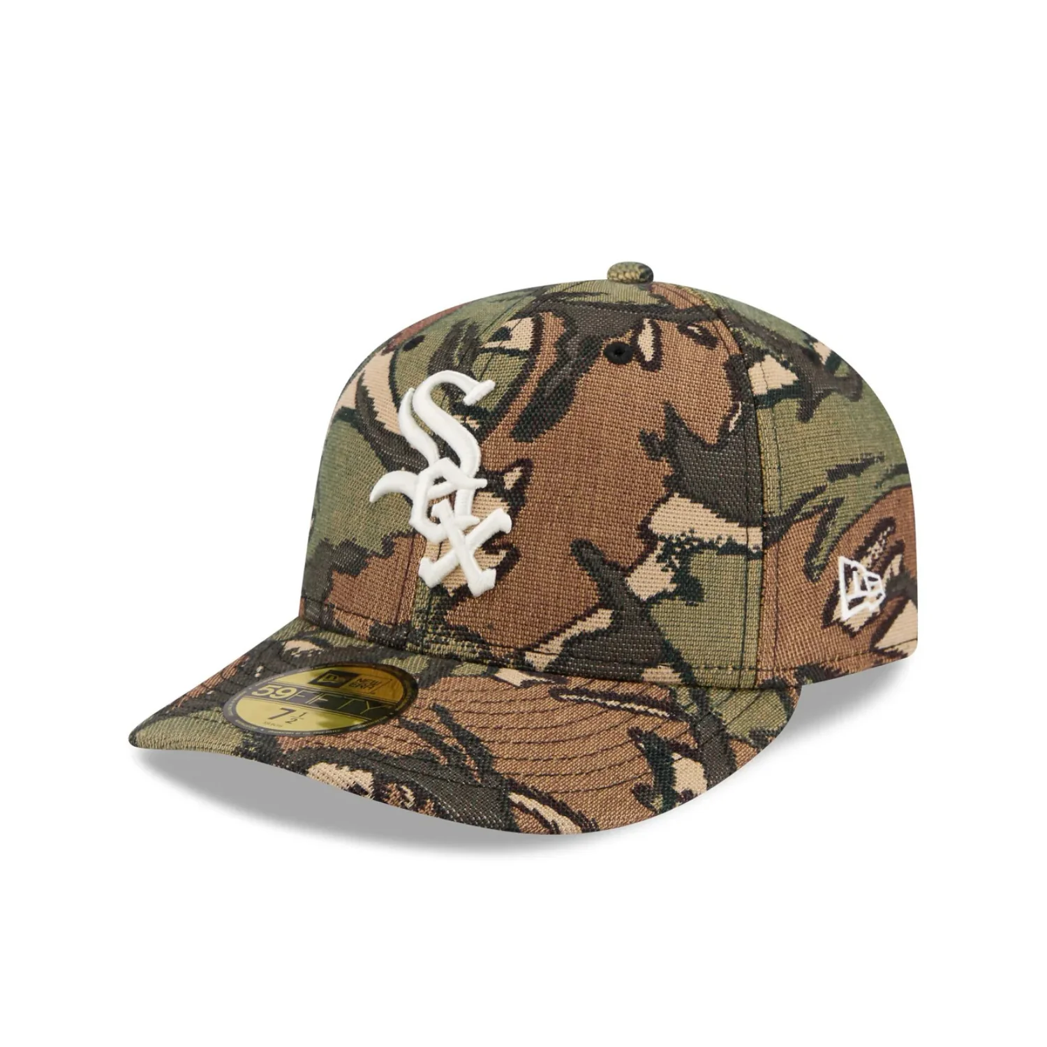 JACQUARD CAMO 59FIFTY PRE-CURVED CAP - CHICAGO WHITE SOX - Image 2