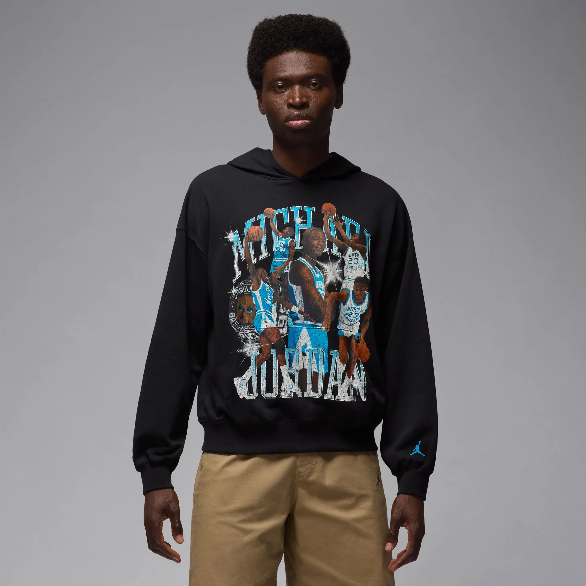 JORDAN FLIGHT OVERSIZED PULLOVER HOODIE