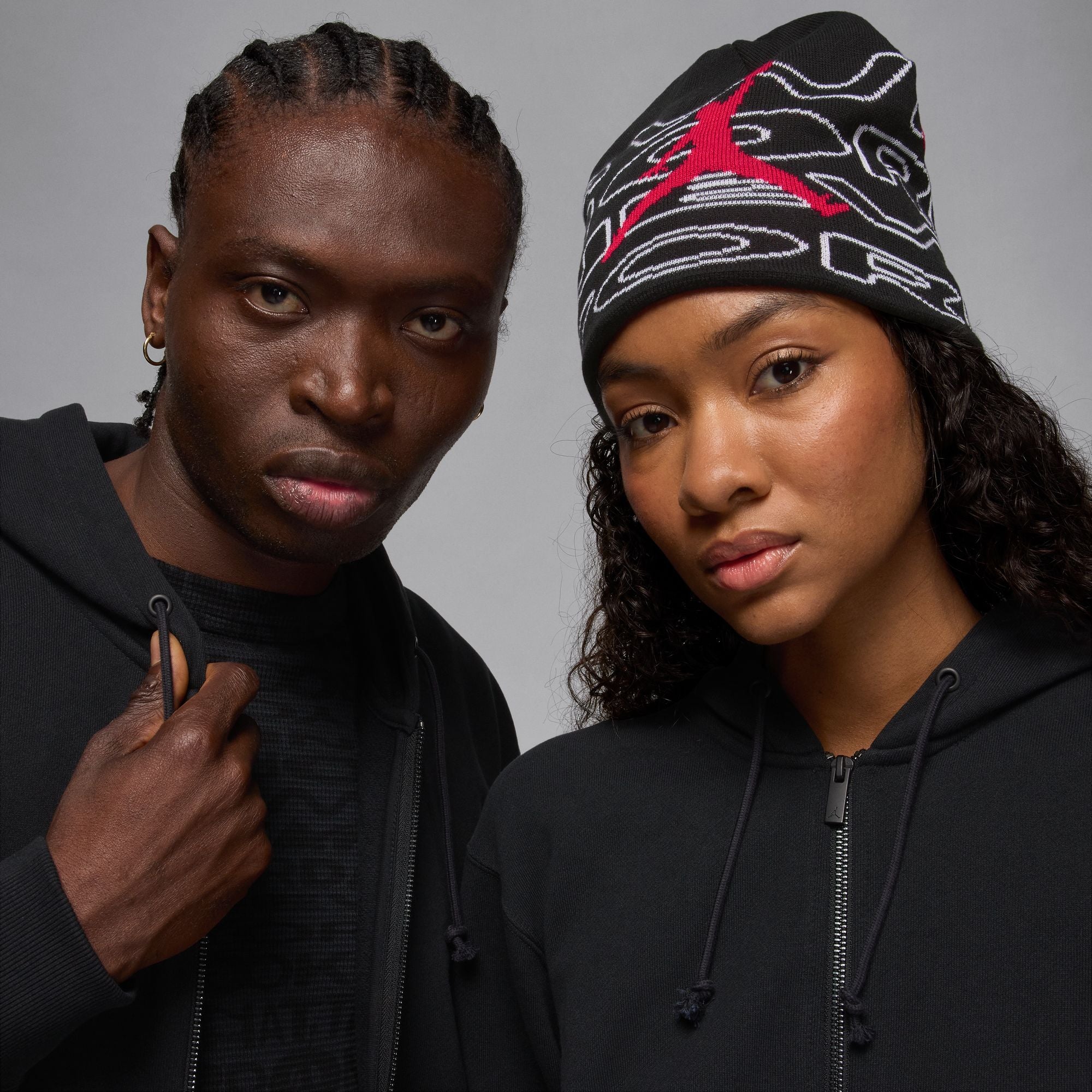 JORDAN X AWAKE NY FULL-ZIP FLEECE HOODIE - Image 4