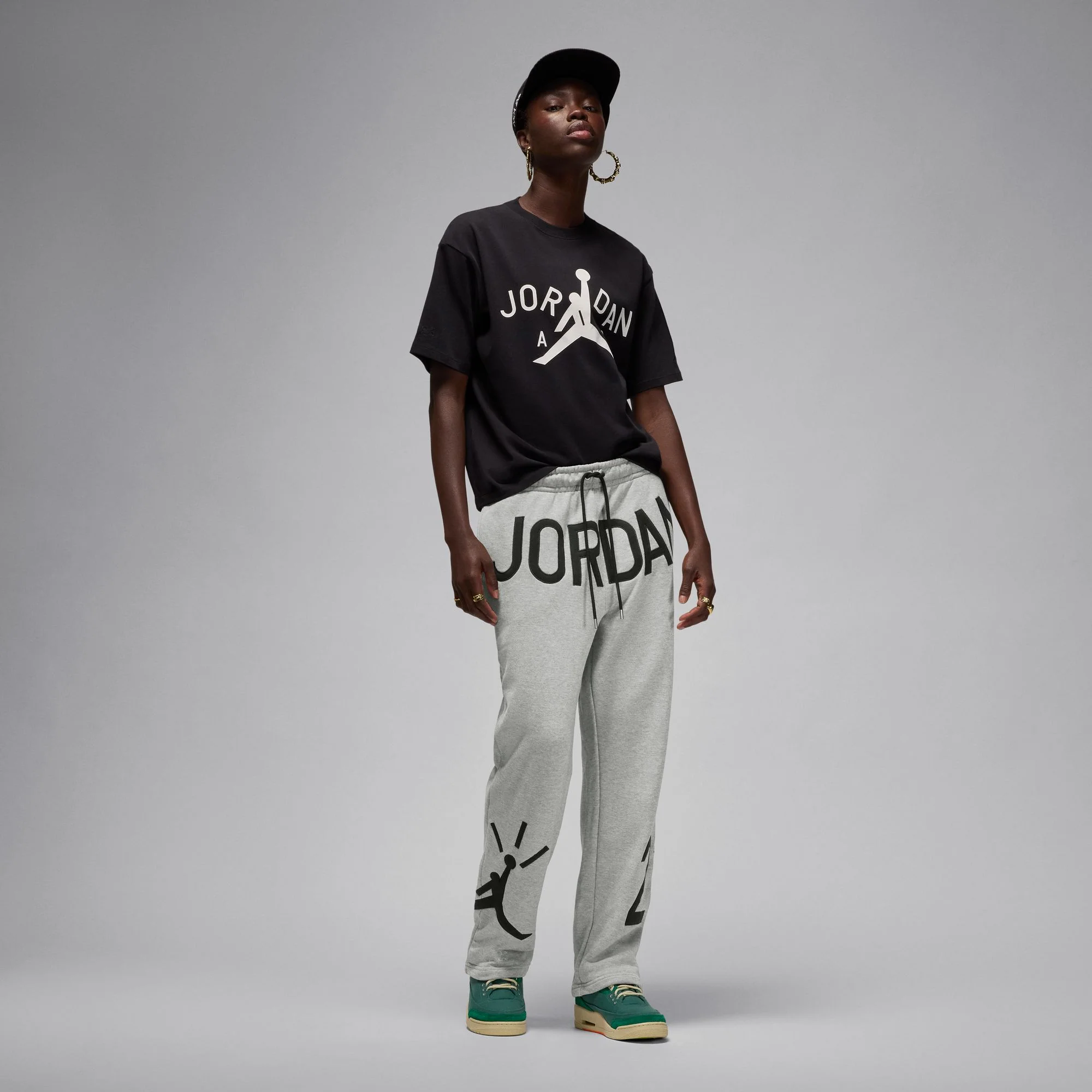 JORDAN X NINA CHANEL ABNEY FLEECE PANTS - Image 2