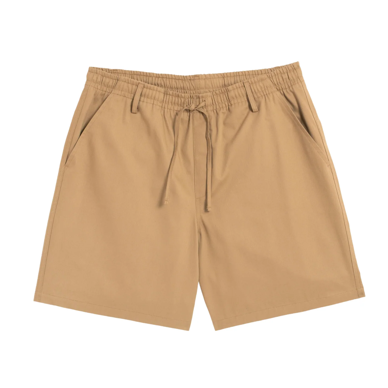 KHAKI HERRINGBONE LEISURE SHORT