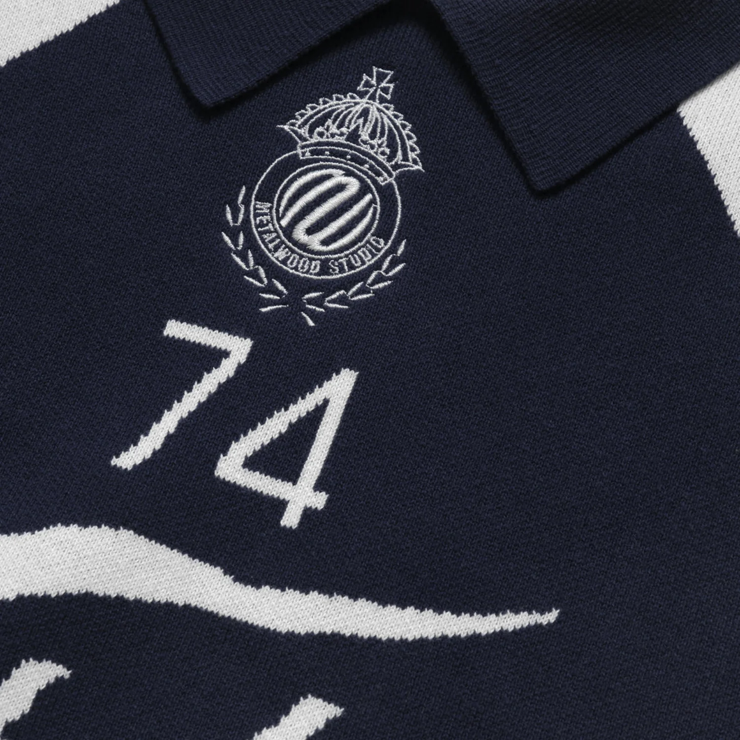 KNIT FOOTBALL TOP - Image 3