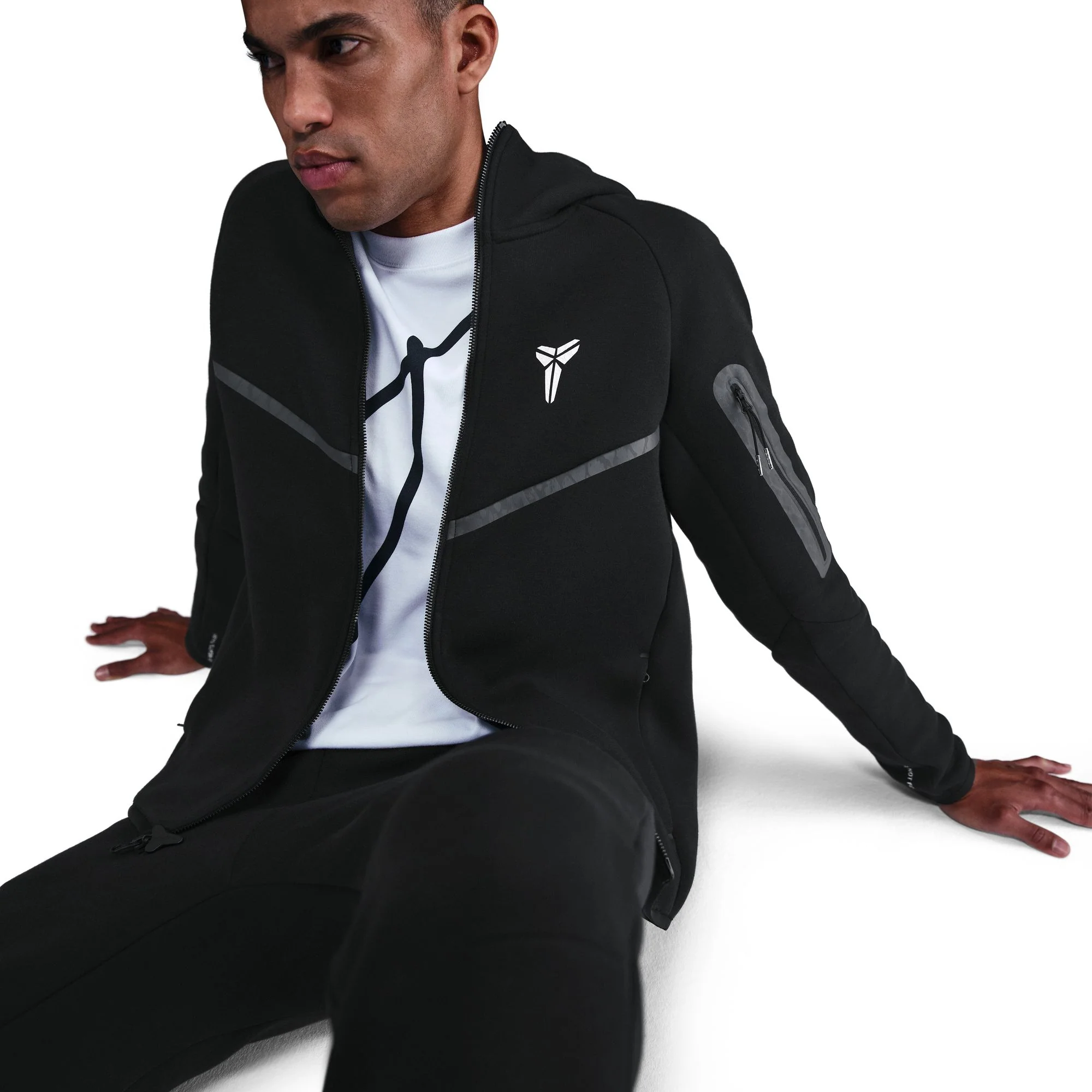 KOBE BYANT TECH FLEECE FULL-ZIP WINDRUNNER JACKET - Image 2