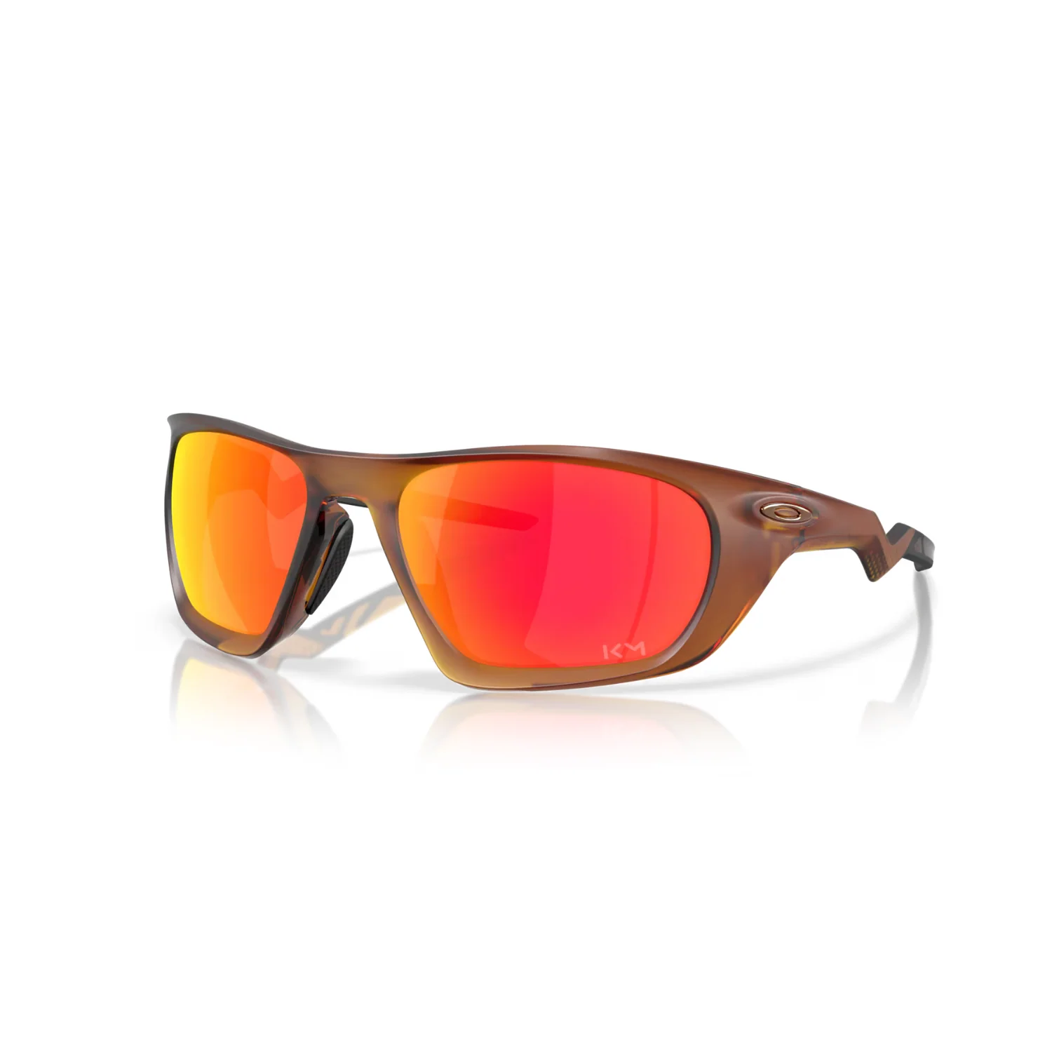 LATERALIS SUNGLASSES - MATTE DARK AMBER FRAME W/ PRIZM RUBY LENS