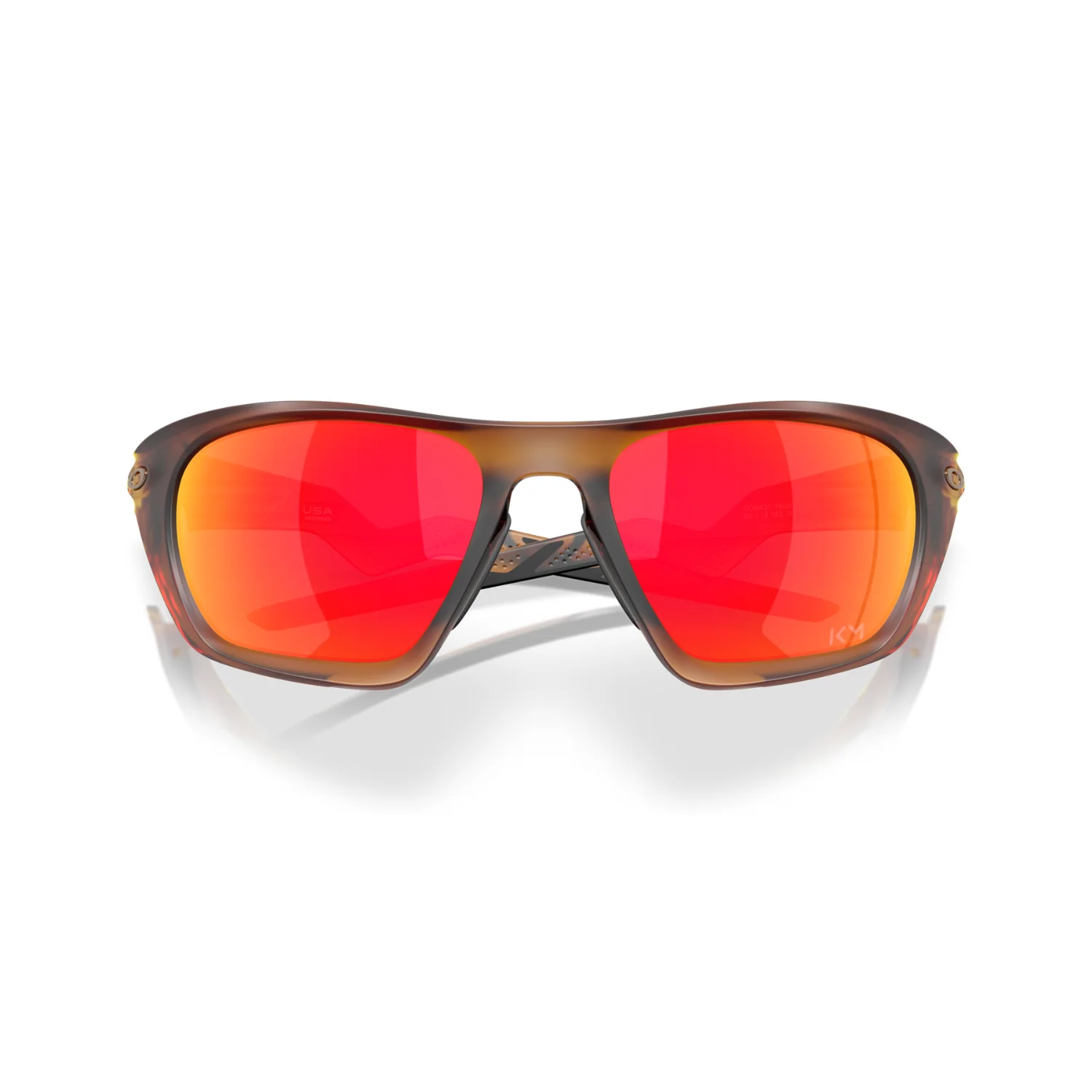 LATERALIS SUNGLASSES - MATTE DARK AMBER FRAME W/ PRIZM RUBY LENS - Image 3
