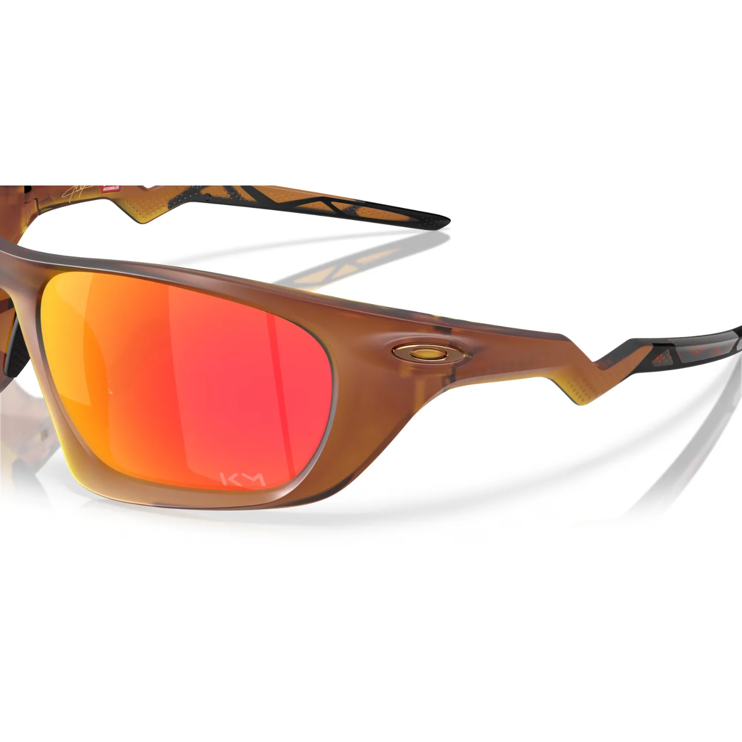 LATERALIS SUNGLASSES - MATTE DARK AMBER FRAME W/ PRIZM RUBY LENS - Image 5