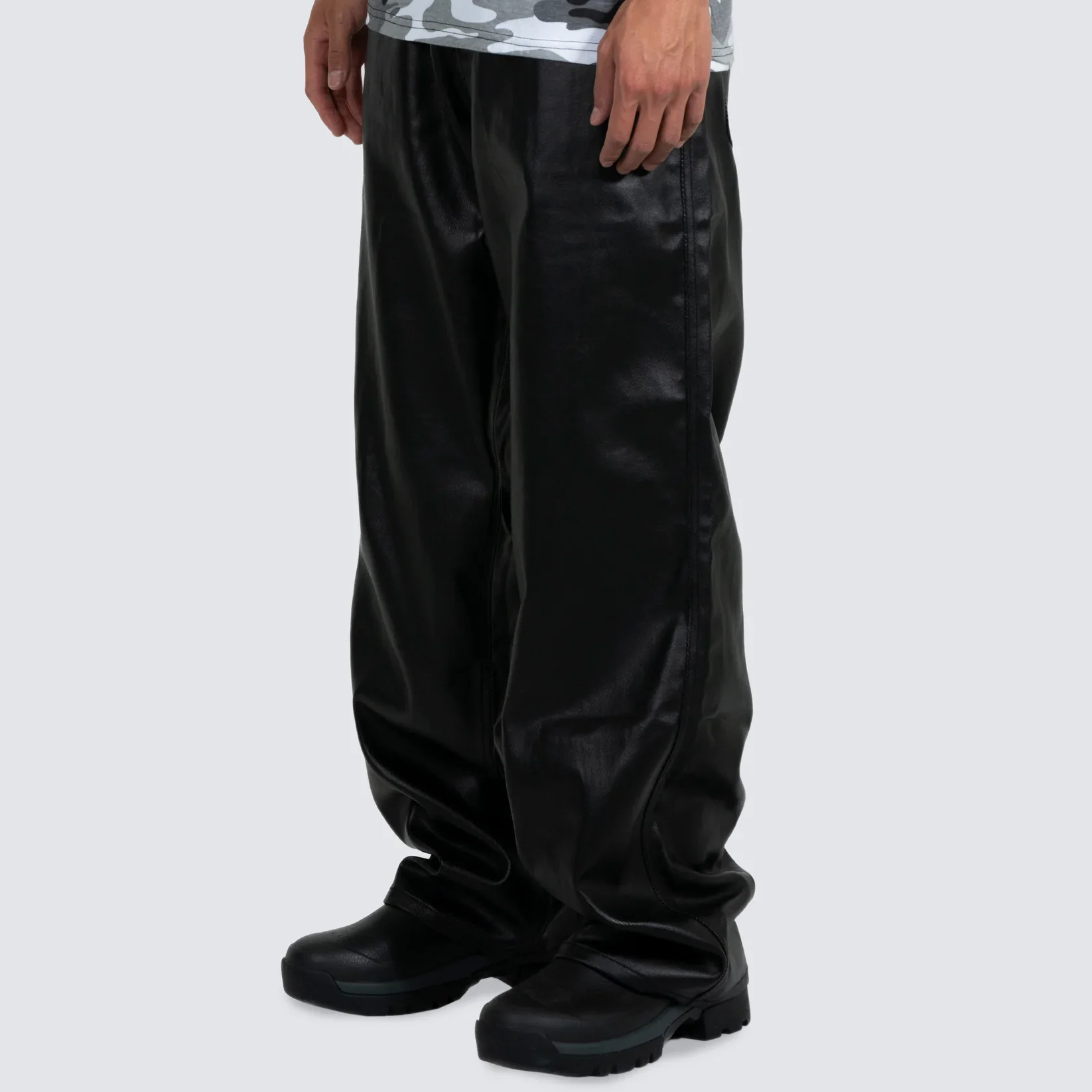 LATEX FORMULA BAGGY JEANS - Image 3