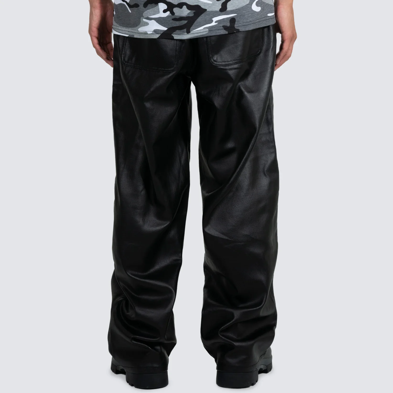 LATEX FORMULA BAGGY JEANS - Image 4