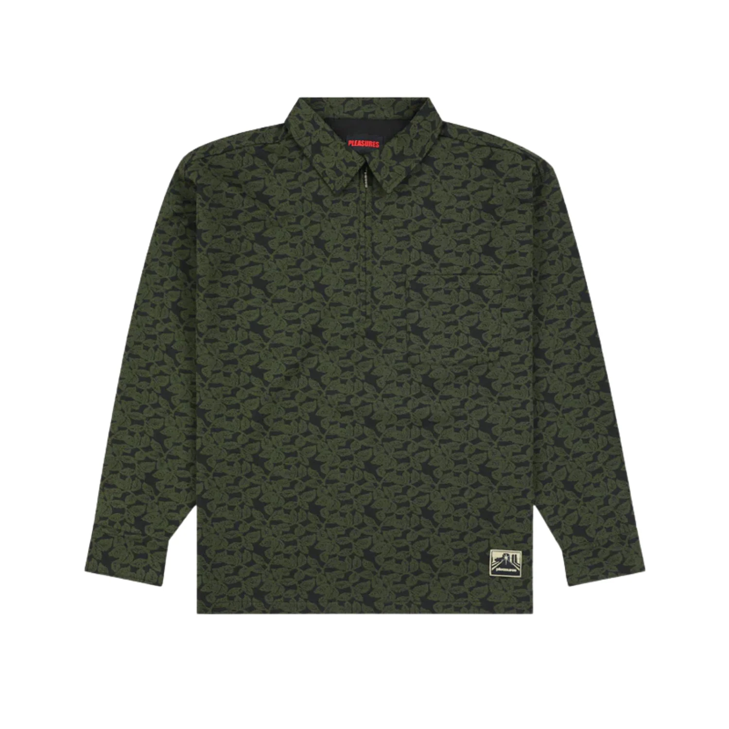 LEAF HALF ZIP SHIRT