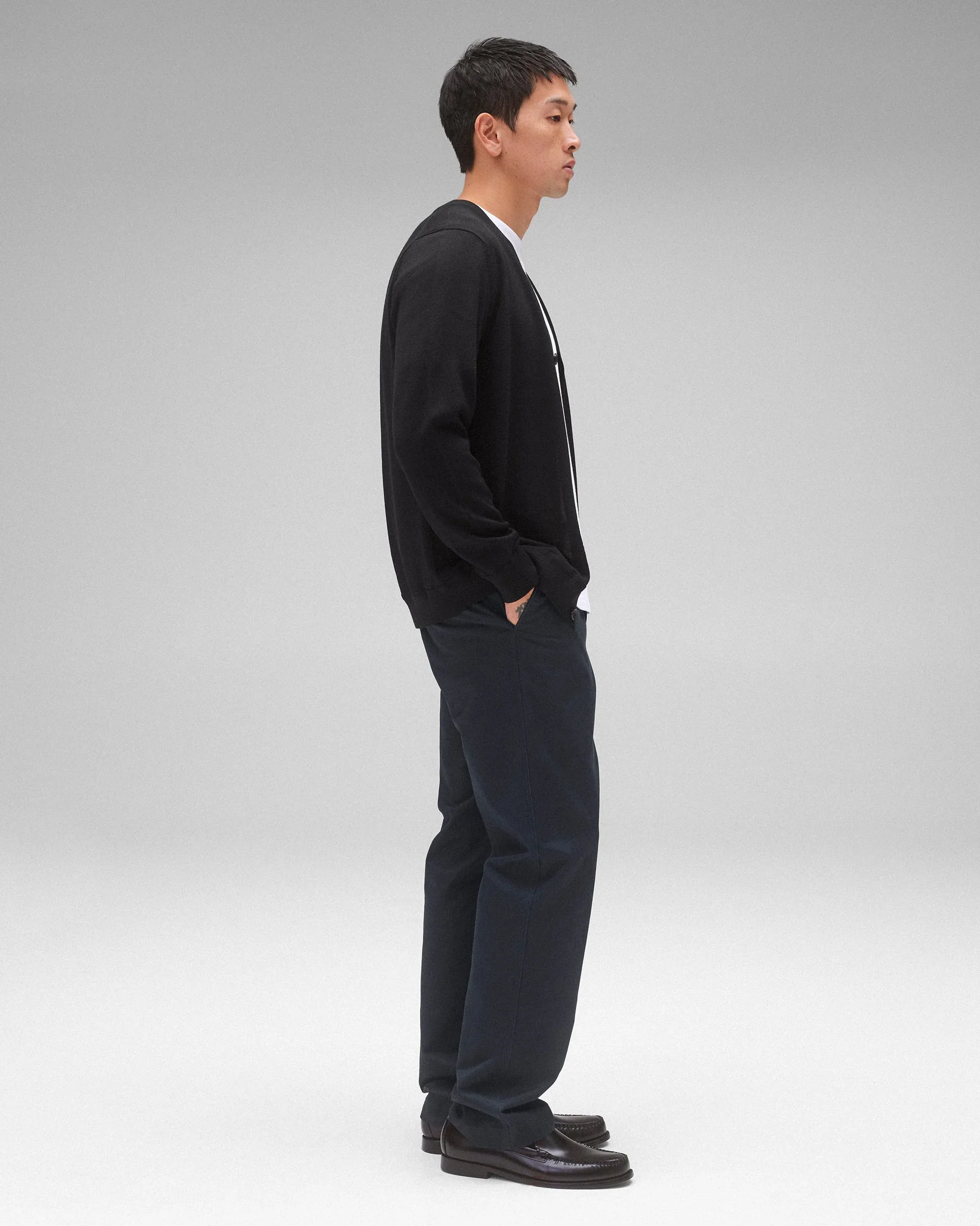 LIGHTWEIGHT MERINO HARRY CARDIGAN - Image 4