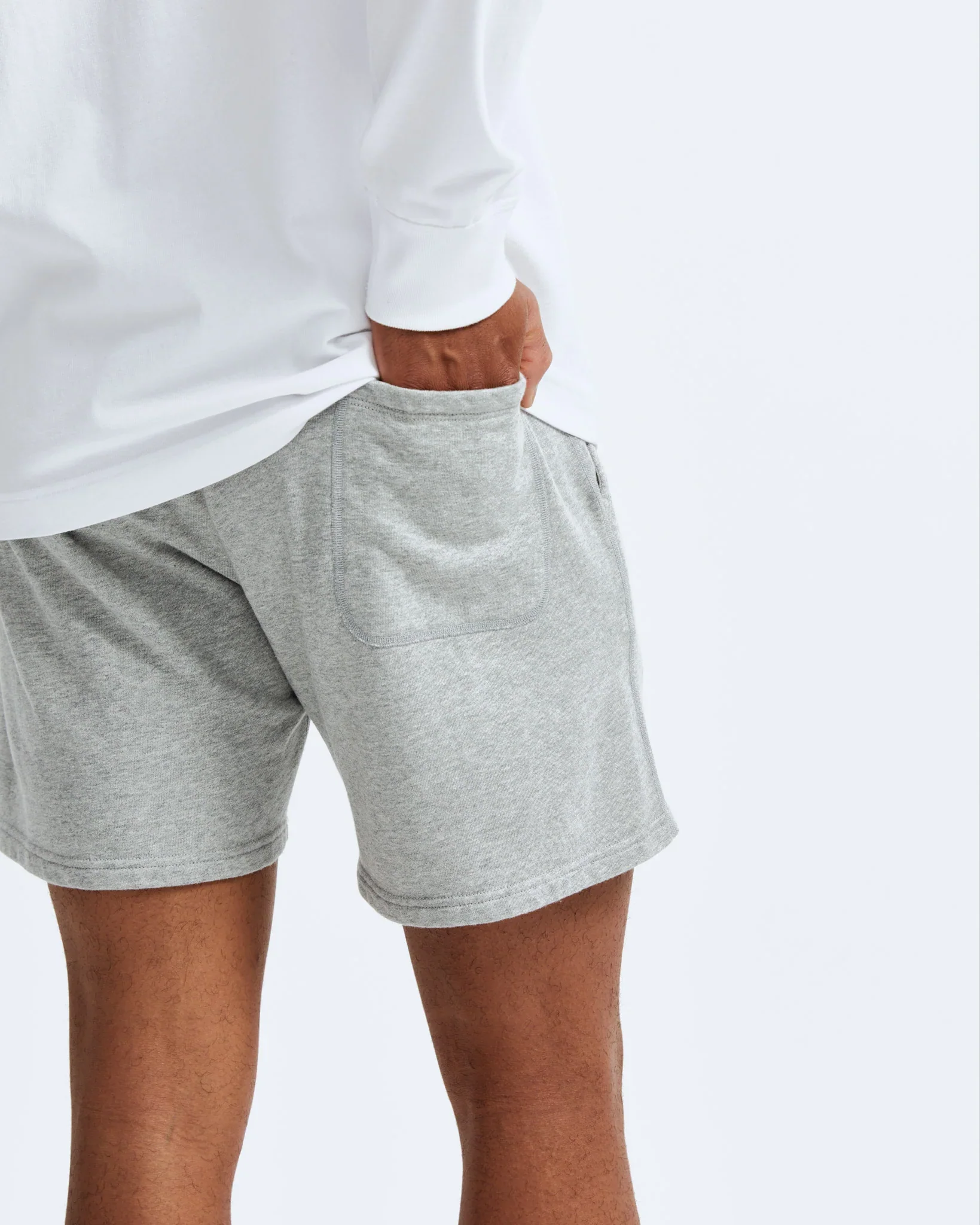 LIGHTWEIGHT TERRY 6" SWEATSHORT - Image 5