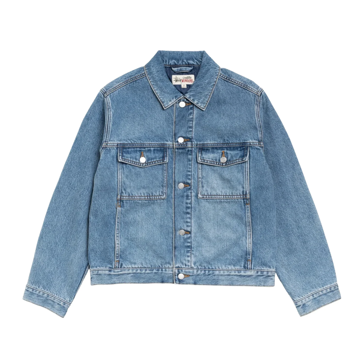 LINED DENIM TRUCKER