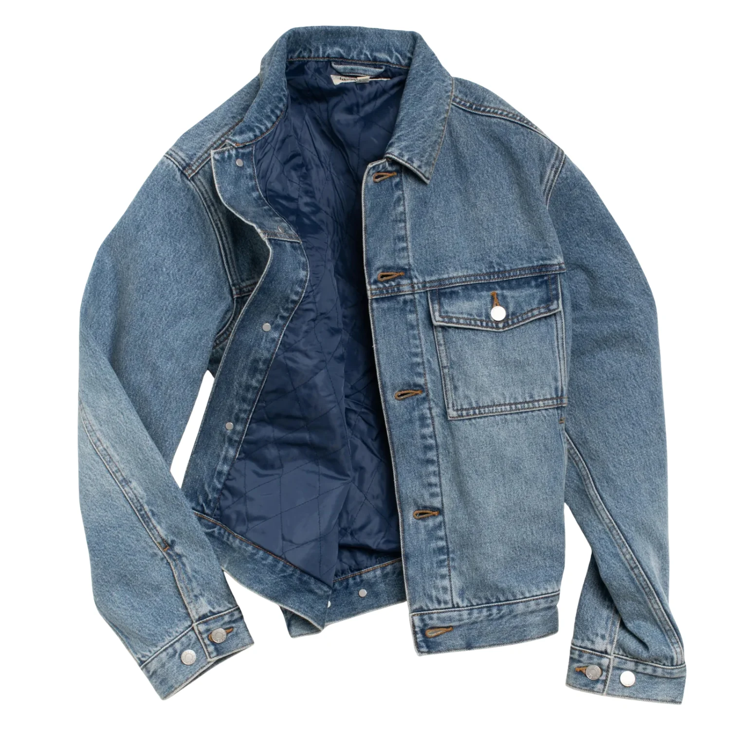 LINED DENIM TRUCKER - Image 3
