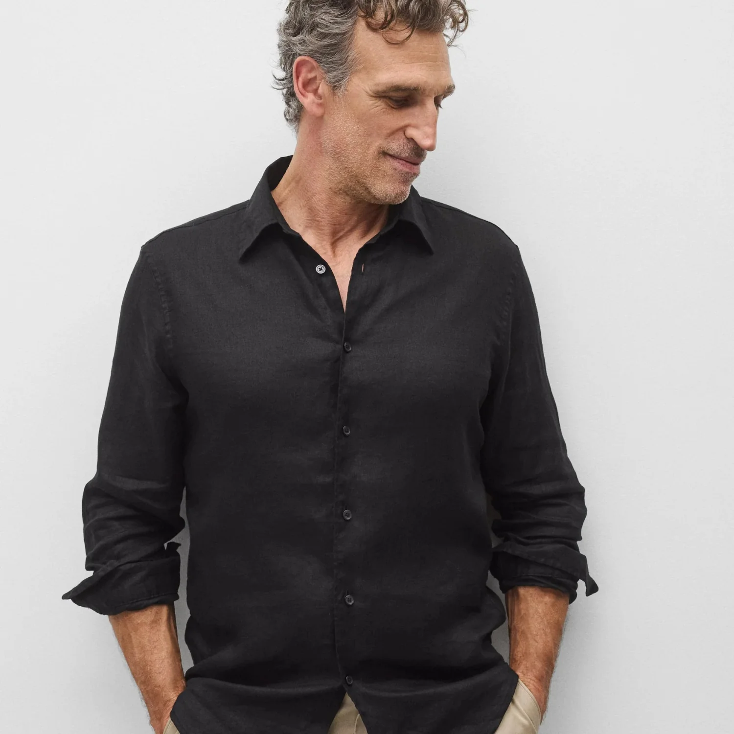 LINEN PLAZA STANDARD SHIRT - Image 3
