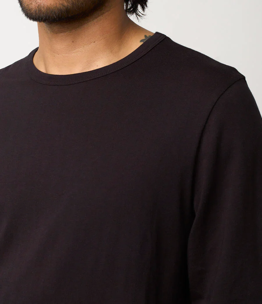 LOOPWHEELED CLASSIC FIT LIGHTWEIGHT LONGSLEEVE - Image 4
