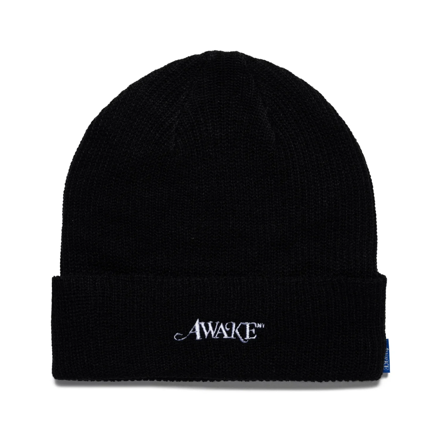 LOOSE GAUGE KNIT BEANIE - BLACK