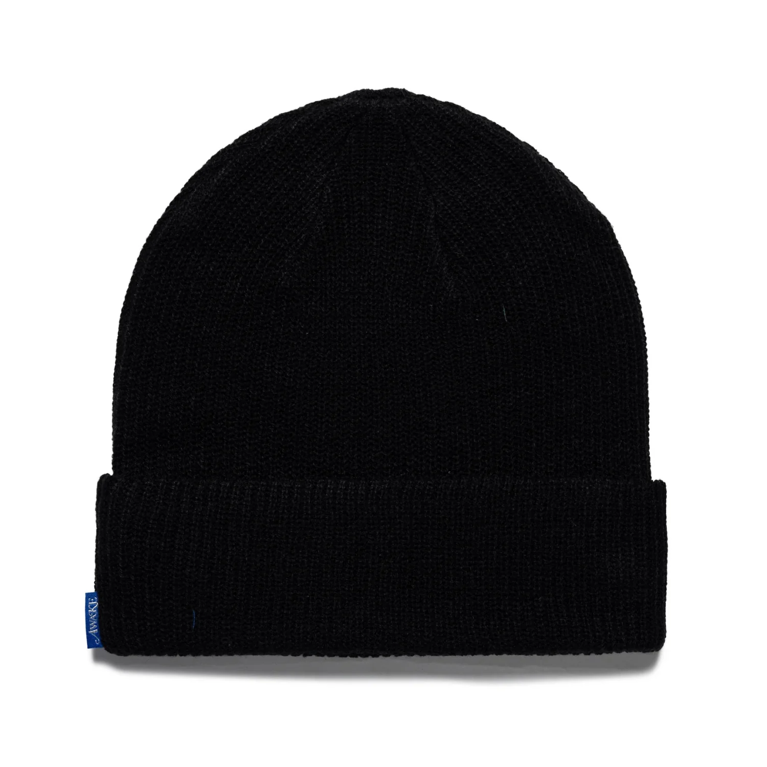LOOSE GAUGE KNIT BEANIE - BLACK - Image 2
