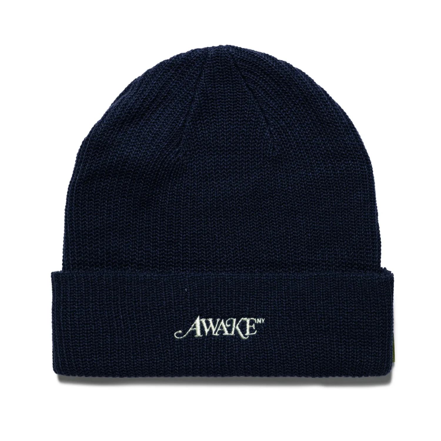LOOSE GAUGE KNIT BEANIE - NAVY