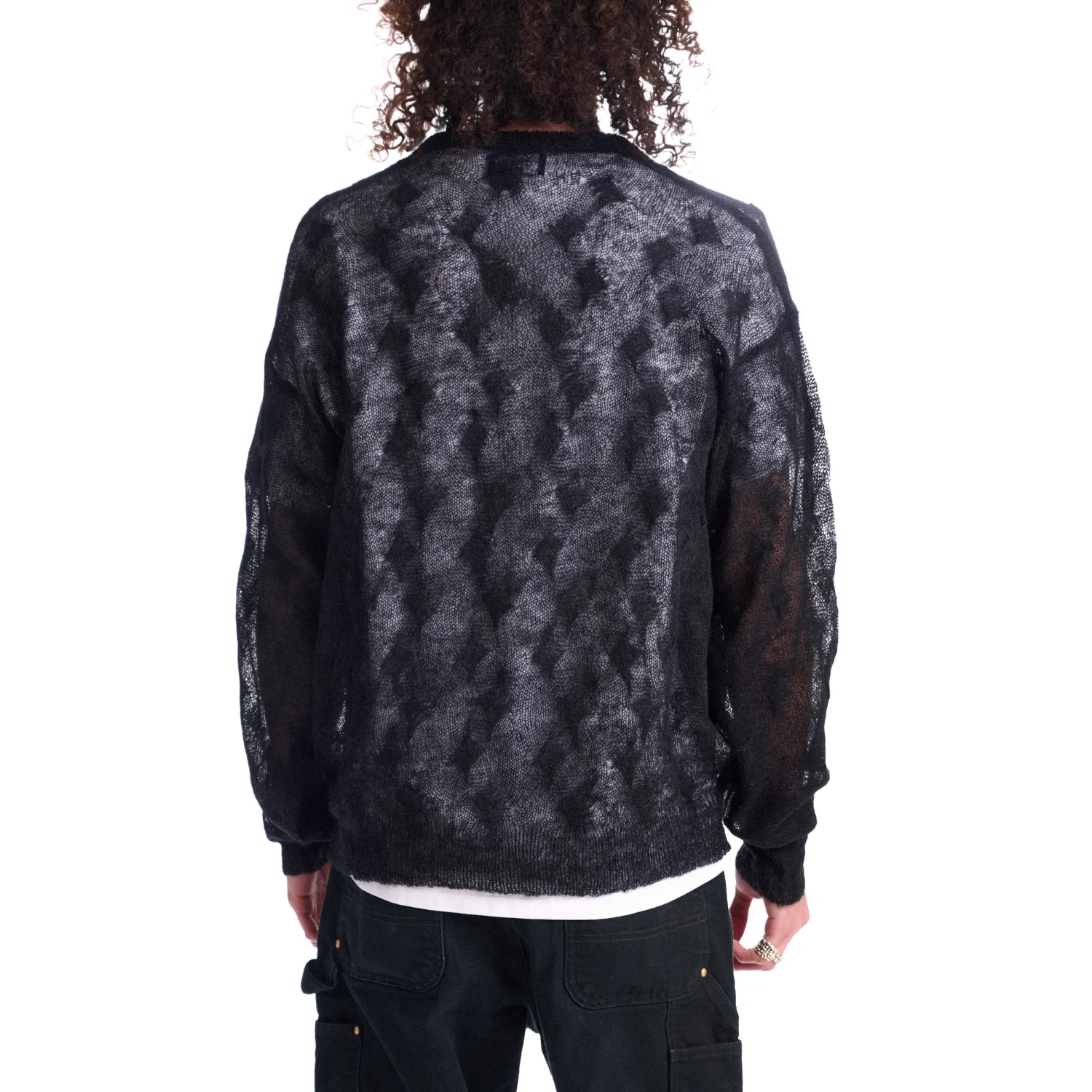 LOOSE KNIT CROSS CABLE - Image 2