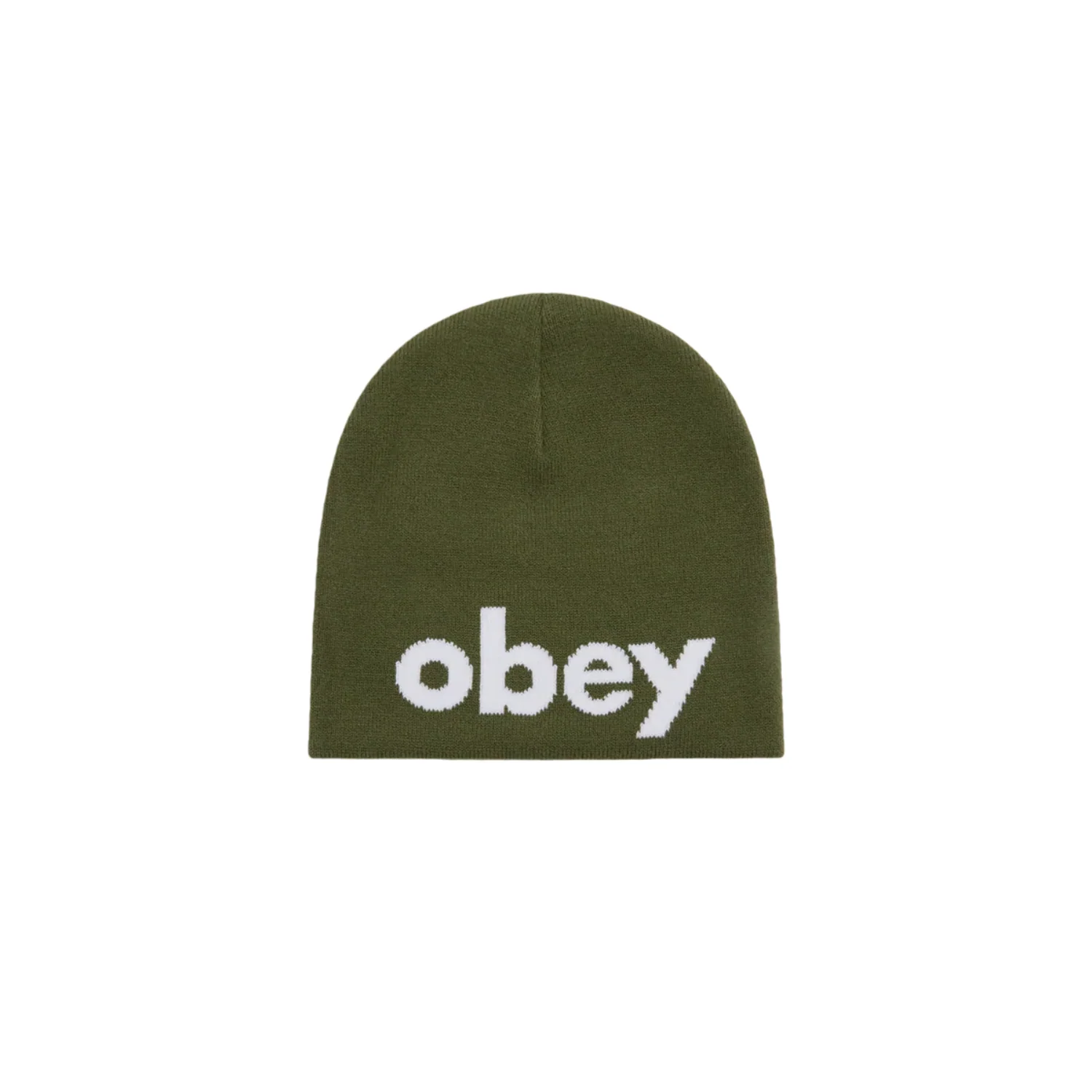LOWERCASE BEANIE - BRONZE GREEN