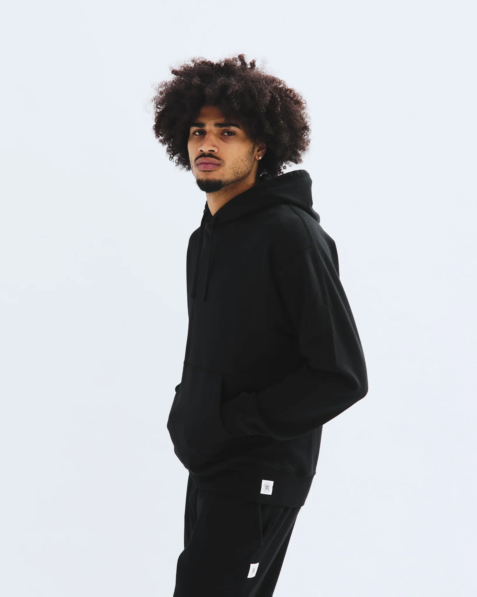 LIGHTWEIGHT TERRY PULLOVER HOODIE - Image 2