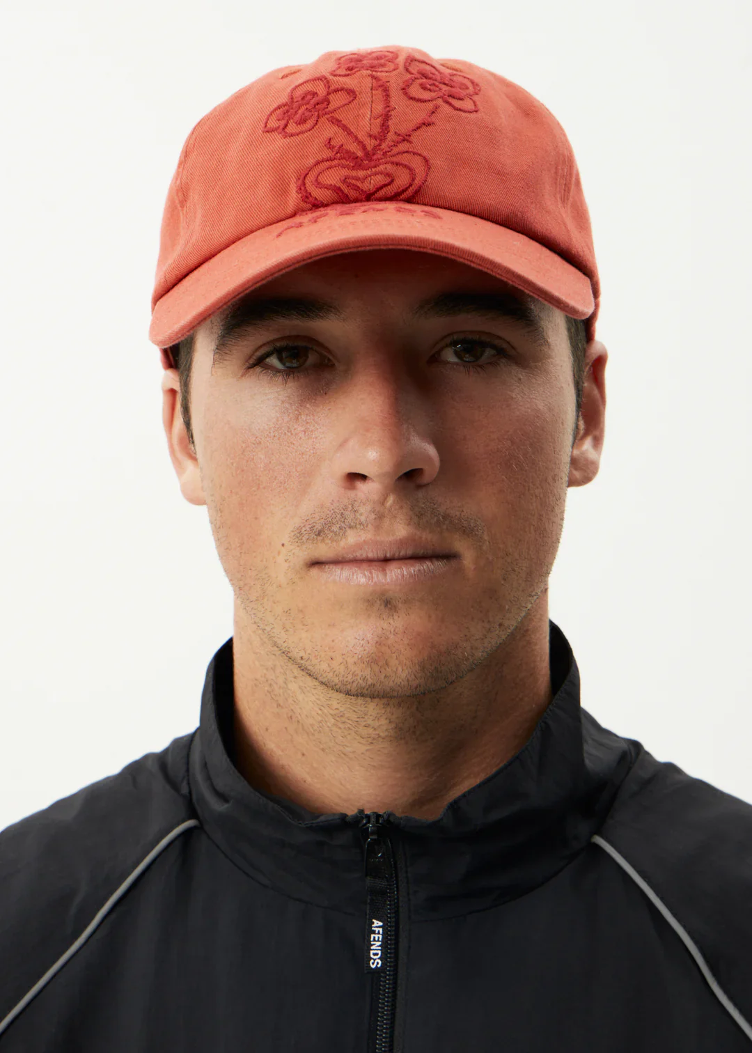 MAISIE PANELLED CAP - RED RUM - Image 2