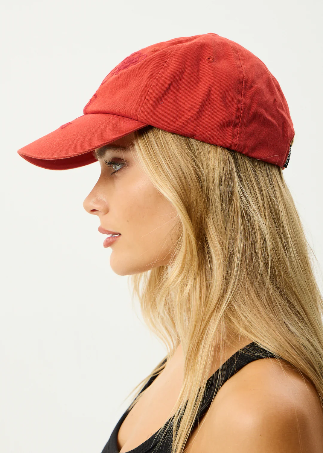 MAISIE PANELLED CAP - RED RUM - Image 7