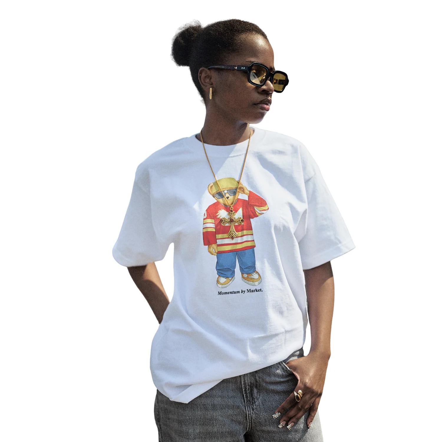 MARKET X MOMENTUM BEAR T-SHIRT
