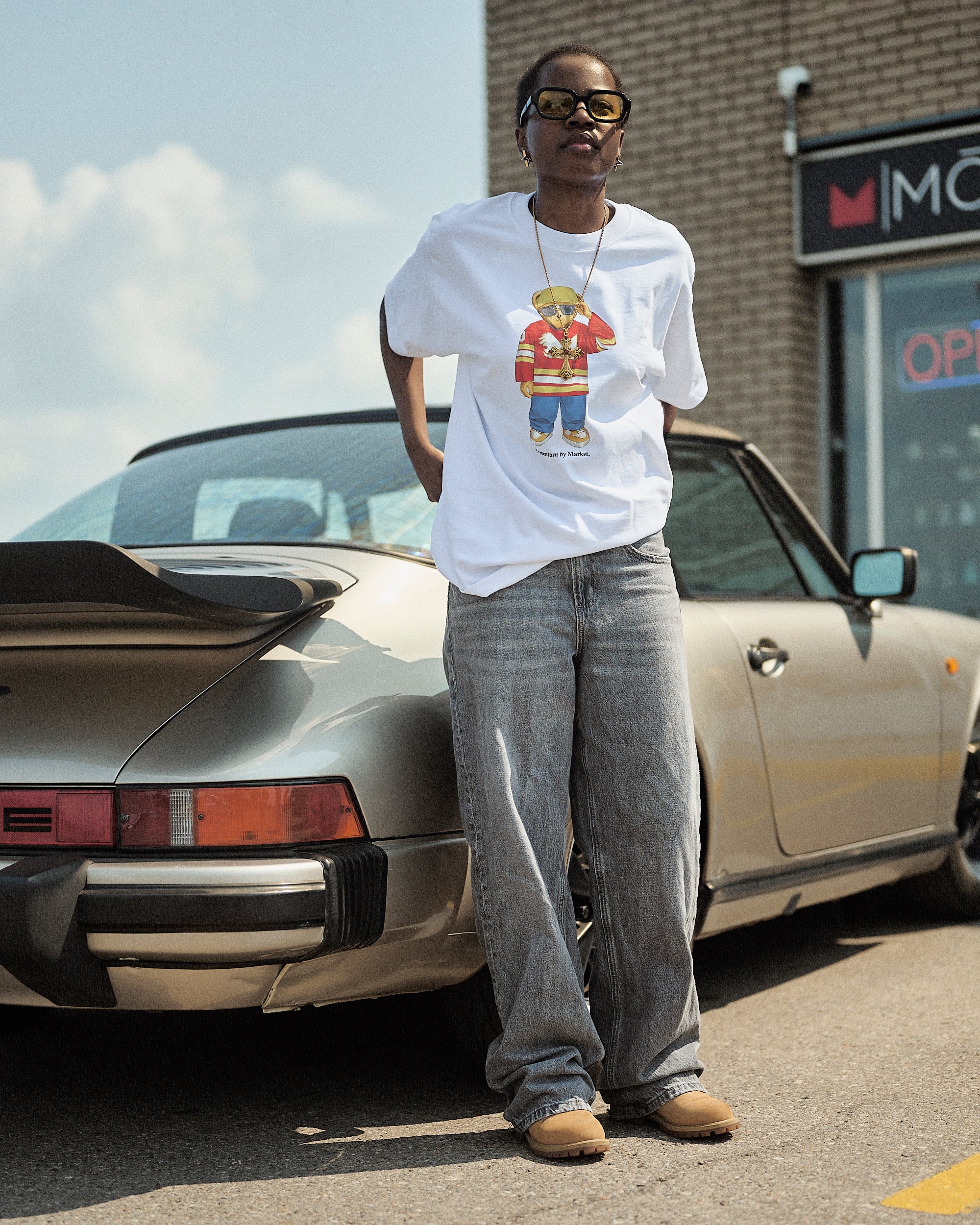 MARKET X MOMENTUM BEAR T-SHIRT - Image 4