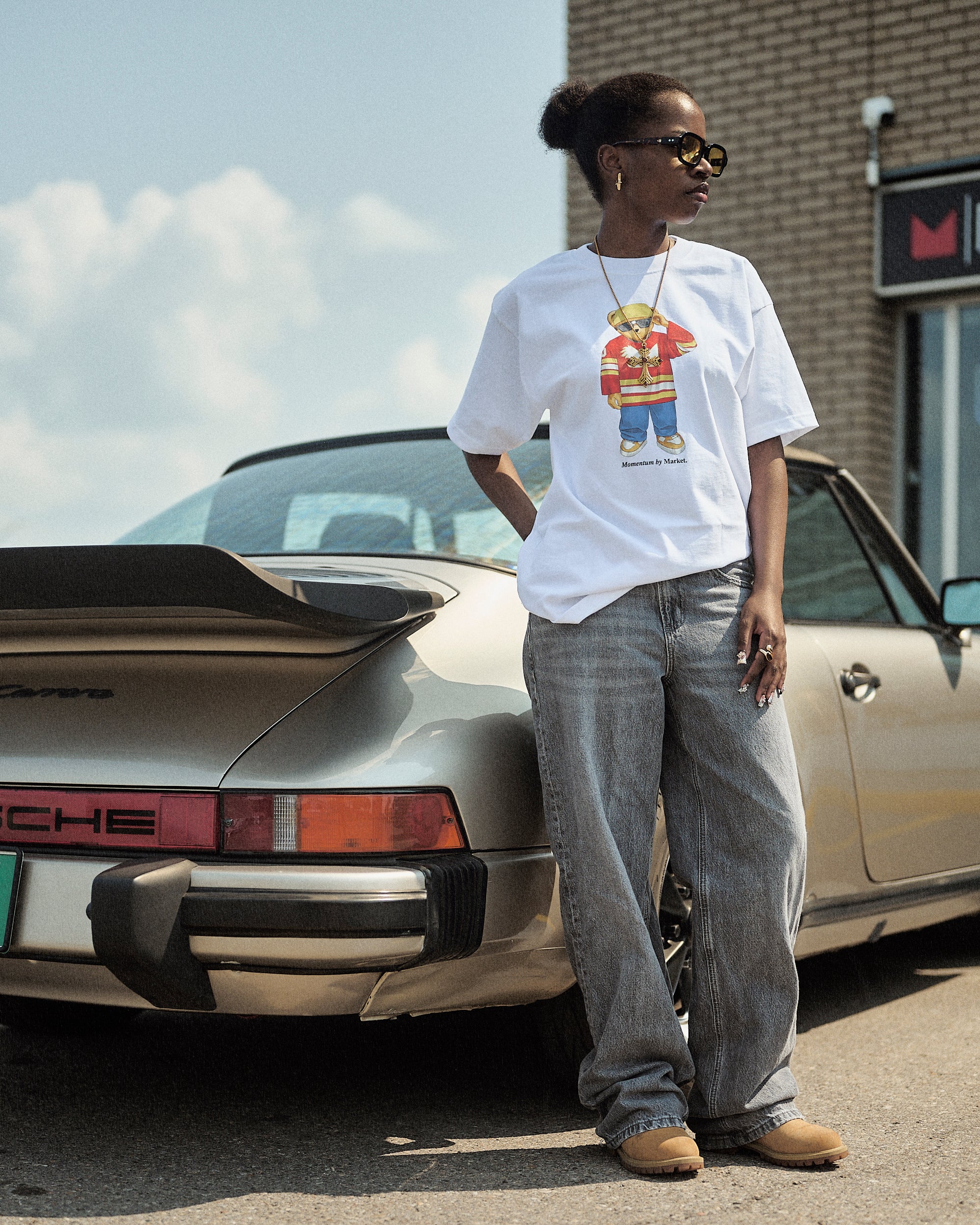 MARKET X MOMENTUM BEAR T-SHIRT - Image 5