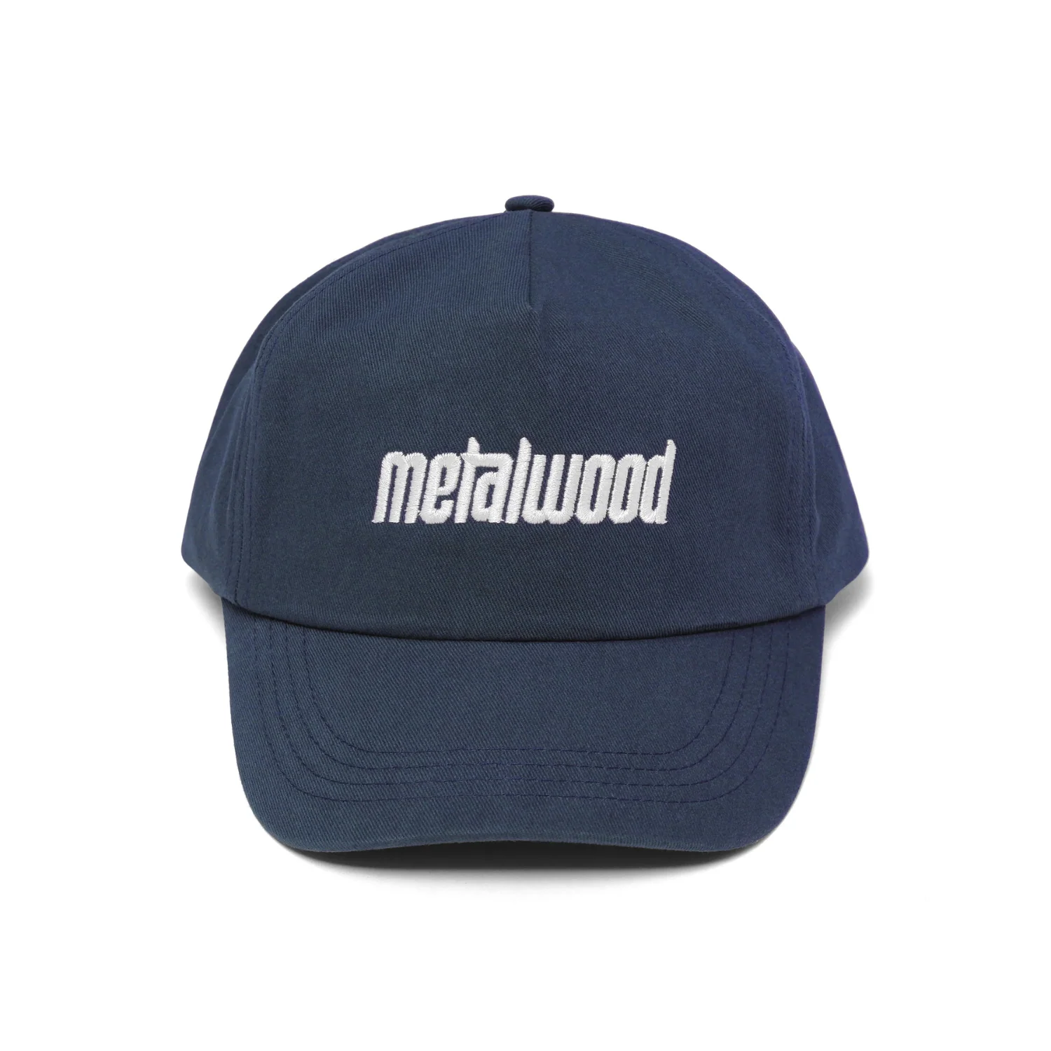 METAL LOGO 5-PANEL HAT - NAVY