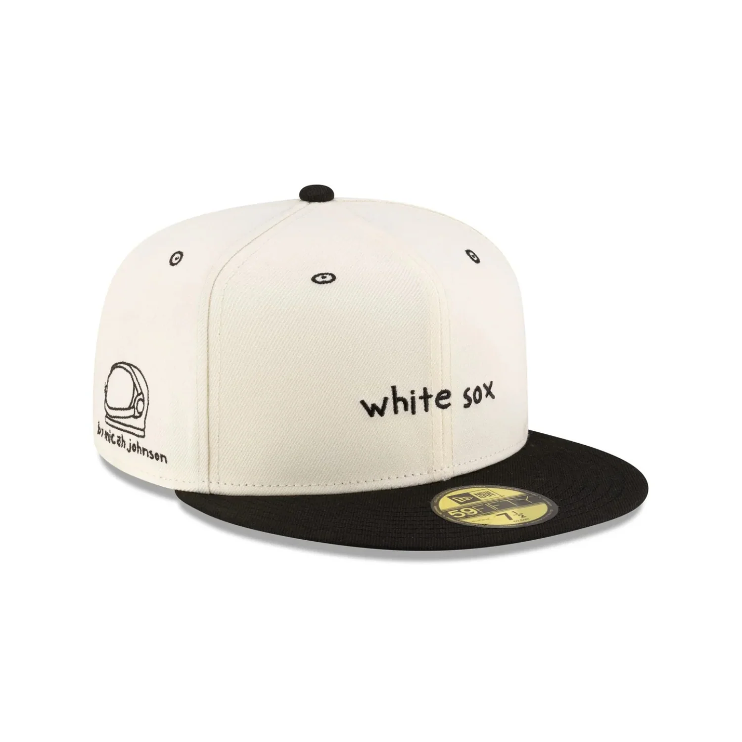 MICAH DREAMS X MLB BLANK CANVAS 59FIFTY FITTED HAT - CHICAGO WHITE SOX - Image 2